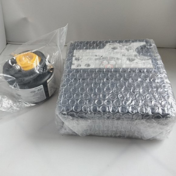 Kia / Hyundai OEM Air Compressor 52933-1P000 + Dunlop Tech Tire Repair Kit NEW - Picture 1 of 8